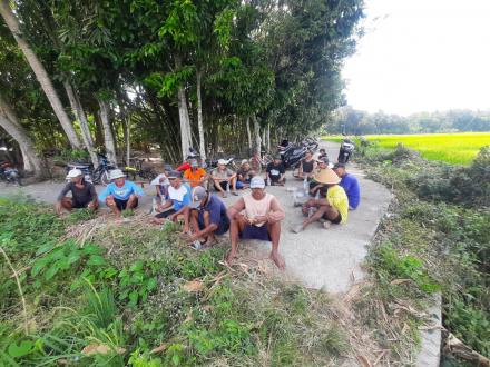 Kegiatan Gotong Royong Warga Mulekan II