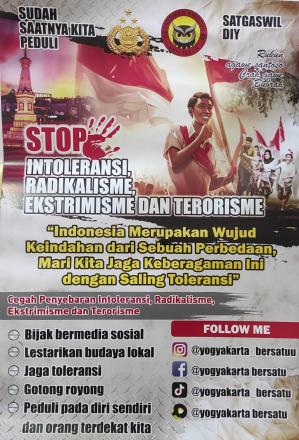 Sosialisasi Stop Intoleransi, Radikalisme, Ekstrimisme dan Terorisme