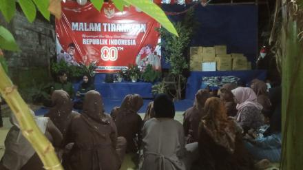 Malam Tirakatan Memperingati HUT RI Ke 80